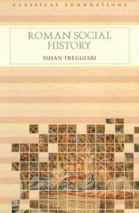 Bild des Verkufers fr Treggiari, S: Roman Social History zum Verkauf von moluna