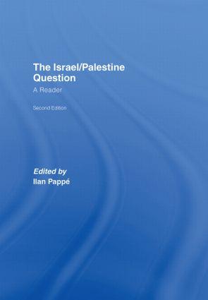 Bild des Verkufers fr The Israel/Palestine Question zum Verkauf von moluna