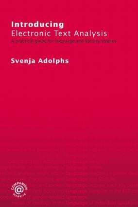 Image du vendeur pour Adolphs, S: Introducing Electronic Text Analysis mis en vente par moluna