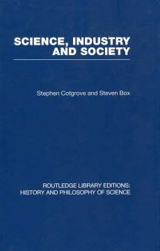Imagen del vendedor de Box, S: Science Industry and Society a la venta por moluna