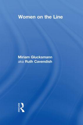 Imagen del vendedor de Glucksmann aka Ruth Cavendish, M: Women on the Line a la venta por moluna