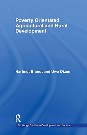Immagine del venditore per Brandt, H: Poverty Orientated Agricultural and Rural Develop venduto da moluna