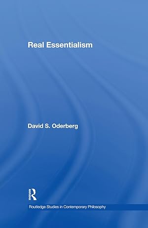 Image du vendeur pour Oderberg, D: Real Essentialism mis en vente par moluna