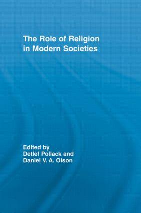 Seller image for The Role of Religion in Modern Societies for sale by moluna