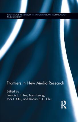 Seller image for Frontiers in New Media Research for sale by moluna