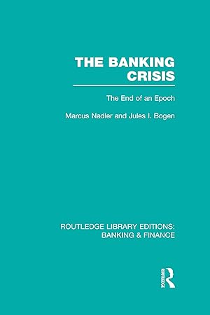 Seller image for BANKING CRISIS (RLE BANKING & for sale by moluna