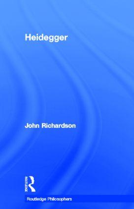 Imagen del vendedor de Richardson, J: Heidegger a la venta por moluna