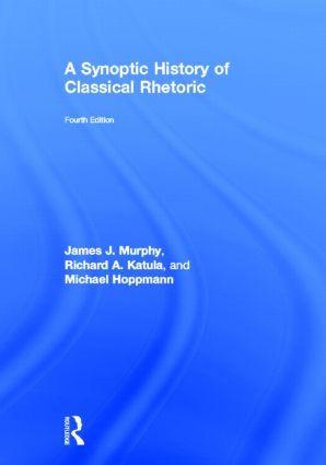 Image du vendeur pour Murphy, J: A Synoptic History of Classical Rhetoric mis en vente par moluna