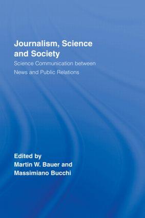 Seller image for Journalism, Science and Society for sale by moluna