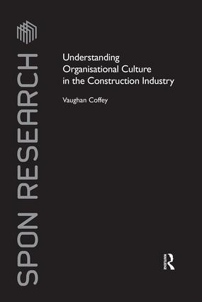 Immagine del venditore per Coffey, V: Understanding Organisational Culture in the Const venduto da moluna