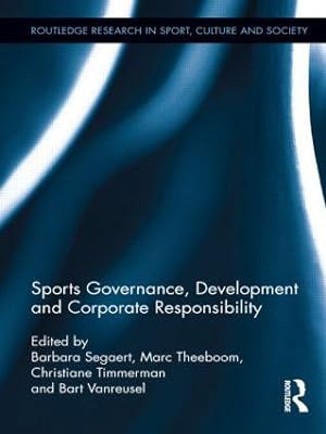 Bild des Verkufers fr Sports Governance, Development and Corporate Responsibility zum Verkauf von moluna