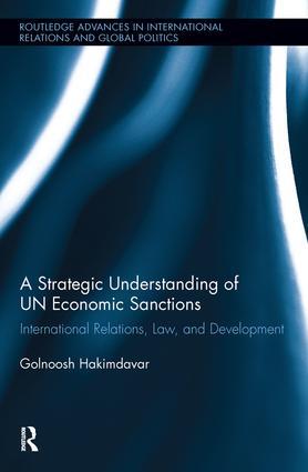 Bild des Verkufers fr Hakimdavar, G: A Strategic Understanding of UN Economic Sanc zum Verkauf von moluna