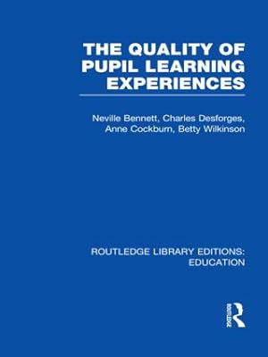 Immagine del venditore per Quality of Pupil Learning Experiences venduto da moluna