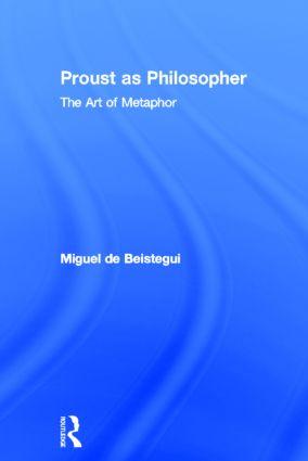Bild des Verkufers fr Beistegui, M: Proust as Philosopher zum Verkauf von moluna