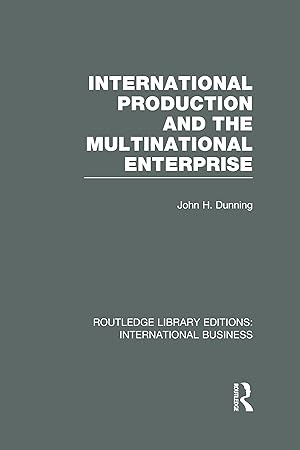 Seller image for International Production and the Multinational Enterprise for sale by moluna