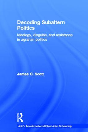 Seller image for Scott, J: Decoding Subaltern Politics for sale by moluna