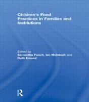 Bild des Verkufers fr Children\ s Food Practices in Families and Institutions zum Verkauf von moluna