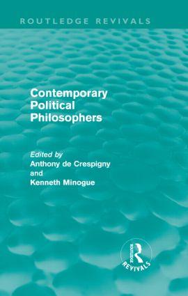 Seller image for Contemporary Political Philosophers for sale by moluna
