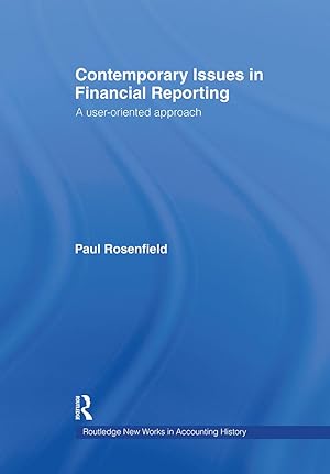 Seller image for Rosenfield, P: Contemporary Issues in Financial Reporting for sale by moluna