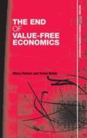 Bild des Verkufers fr The End of Value-Free Economics zum Verkauf von moluna