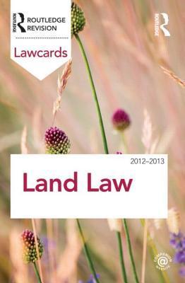 Bild des Verkufers fr Routledge: Land Law Lawcards 2012-2013 zum Verkauf von moluna