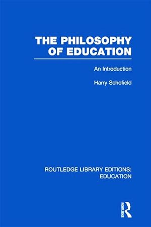 Seller image for The Philosophy of Education for sale by moluna