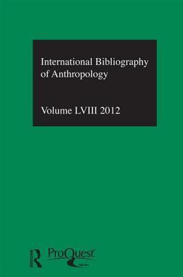 Imagen del vendedor de IBSS ANTHROPOLOGY 2012 VOL58 a la venta por moluna