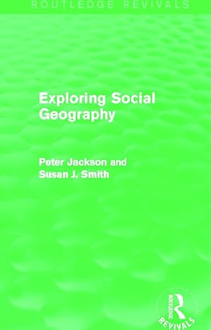 Seller image for Jackson, P: Exploring Social Geography for sale by moluna