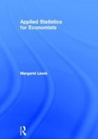 Immagine del venditore per Lewis, M: Applied Statistics for Economists venduto da moluna