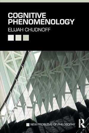 Seller image for Chudnoff, E: Cognitive Phenomenology for sale by moluna