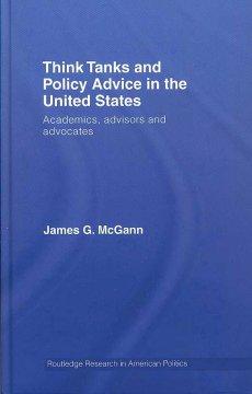 Imagen del vendedor de Mcgann, J: Think Tanks and Policy Advice in the US a la venta por moluna