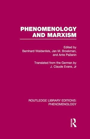 Seller image for PHENOMENOLOGY & MARXISM for sale by moluna