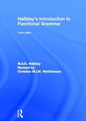 Immagine del venditore per Halliday, M: Halliday\ s Introduction to Functional Grammar venduto da moluna