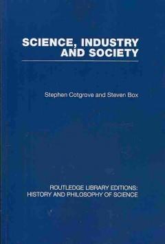 Imagen del vendedor de Box, S: Science Industry and Society a la venta por moluna