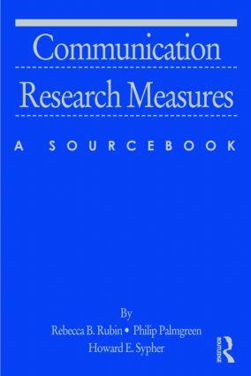 Seller image for Rubin, R: Communication Research Measures for sale by moluna