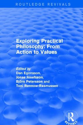 Immagine del venditore per Egonsson, D: Exploring Practical Philosophy: From Action to venduto da moluna