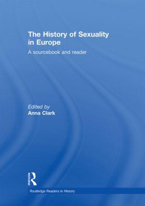 Seller image for The History of Sexuality in Europe for sale by moluna