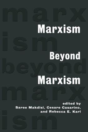 Seller image for Marxism Beyond Marxism for sale by moluna