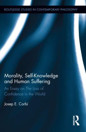 Imagen del vendedor de Corbi, J: Morality, Self Knowledge and Human Suffering a la venta por moluna