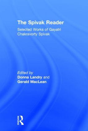 Imagen del vendedor de Spivak, G: The Spivak Reader a la venta por moluna