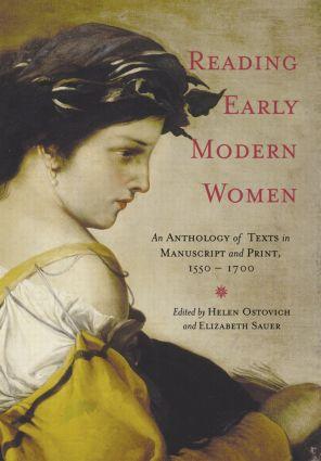 Seller image for Ostovich, H: Reading Early Modern Women for sale by moluna