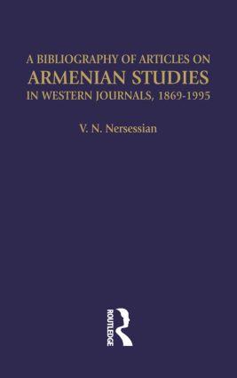 Immagine del venditore per Nersessian, V: A Bibliography of Articles on Armenian Studie venduto da moluna