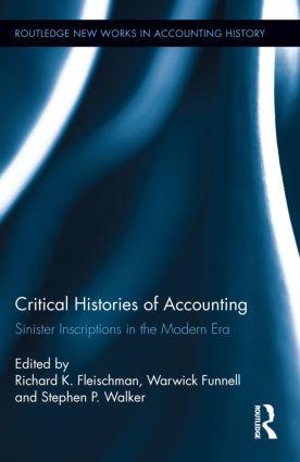 Bild des Verkufers fr Critical Histories of Accounting zum Verkauf von moluna