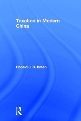 Seller image for Taxation in Modern China for sale by moluna