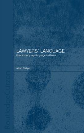 Immagine del venditore per Phillips, A: Lawyers\ Language venduto da moluna