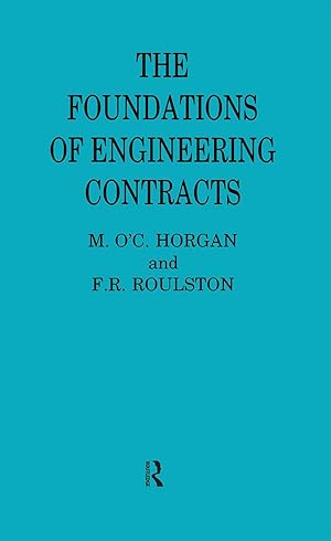 Seller image for Decd**, F: The Foundations of Engineering Contracts for sale by moluna