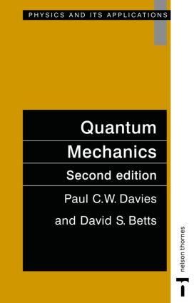 Immagine del venditore per Davies, P: Quantum Mechanics, Second edition venduto da moluna
