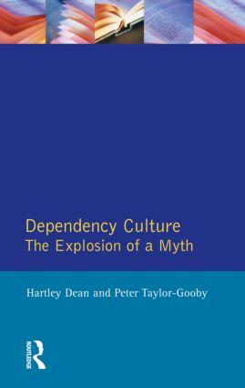 Seller image for Dean, H: Dependency Culture for sale by moluna