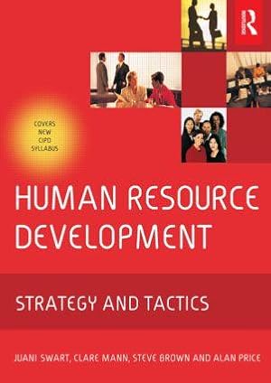 Seller image for Swart, J: Human Resource Development for sale by moluna