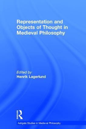 Immagine del venditore per Representation and Objects of Thought in Medieval Philosophy venduto da moluna